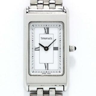Tiffany & Co. - TIFFANY&Co.(ティファニー) 腕時計 クラシック スクエア レディース 白