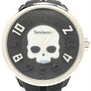 テンデンス(Tendence)のTENDENCE(テンデンス) 腕時計 GULLIVER 05023014 メンズ スカル/HYDROGENコラボ 黒×シルバー(その他)