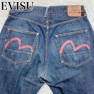 EVISU - 【入手困難】EVISU いちご デニム カモメ 2001 35×35 NO.2