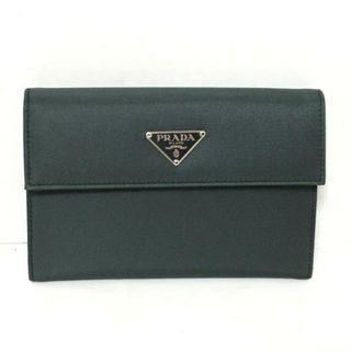 プラダ(PRADA)のPRADA(プラダ) 3つ折り財布 - M510 ダークグレー ナイロン(財布)