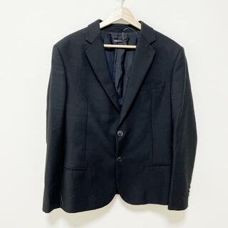 GIORGIOARMANI(ジョルジオアルマーニ) ジャケット メンズ - 黒 長袖/春/秋