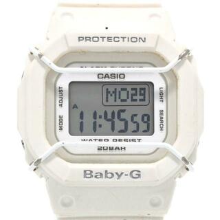 カシオ(CASIO)のCASIO(カシオ) 腕時計 Baby-G BGD-501 レディース 白(腕時計)