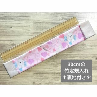 ものさし入れNo17 ハンドメイド 定規入れ　ものさしケース　小学校(バッグ/レッスンバッグ)