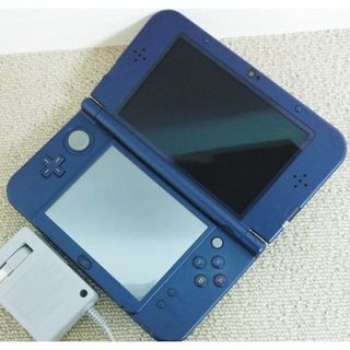 中古品◇Newニンテンドー3DS LL メタリックブルー(携帯用ゲーム機本体)