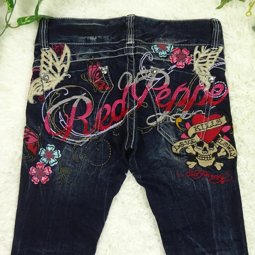レッドペッパーEd Hardy スキニージーンズ 27 レッドペッパーEd Hardy スキニージーンズ 27