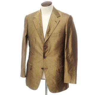 ブリオーニ(Brioni)の【中古】ブリオーニ Brioni シルク テーラードジャケット ブラウン【サイズ48】【メンズ】(テーラードジャケット)