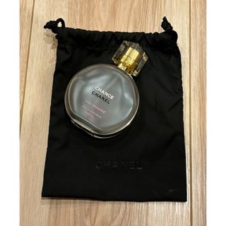 シャネル(CHANEL)のシャネル チャンス オー タンドゥル ヘアオイル 空瓶 35ml シャネル袋付き(香水(女性用))