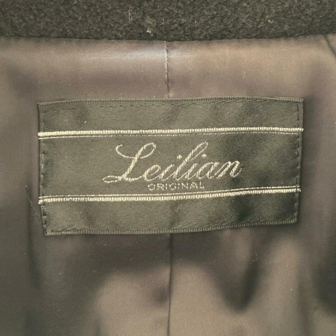leilian(レリアン)のLeilian(レリアン) コート サイズ9 M レディース - 黒 長袖/秋/冬 レディースのジャケット/アウター(その他)の商品写真