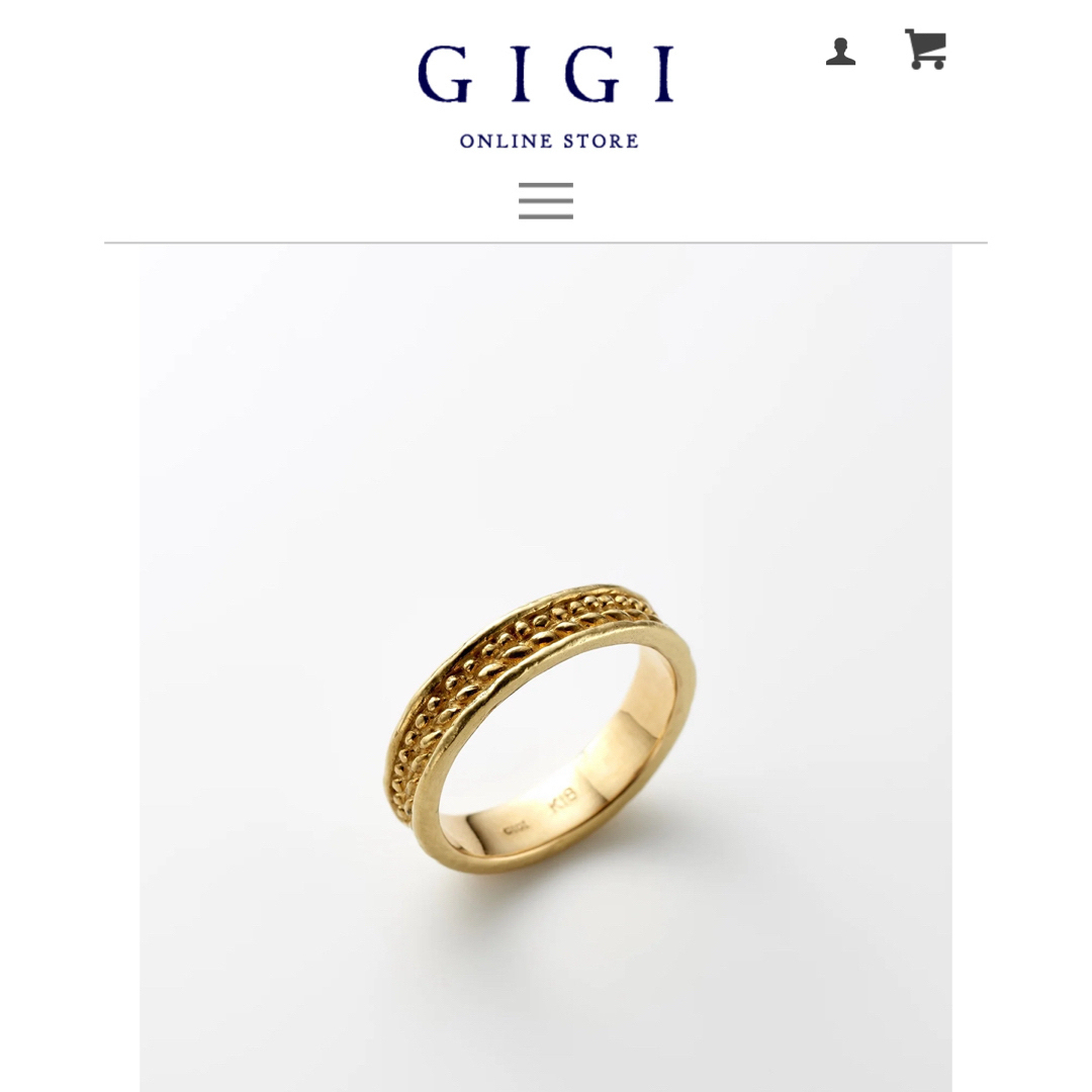 gigi Byzantine ring #9 レディースのアクセサリー(リング(指輪))の商品写真