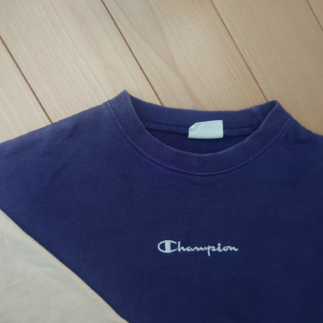 Champion(チャンピオン)のChampion チャンピオン トレーナ 105 男の子 トレーナー 100 キッズ/ベビー/マタニティのキッズ服男の子用(90cm~)(Tシャツ/カットソー)の商品写真