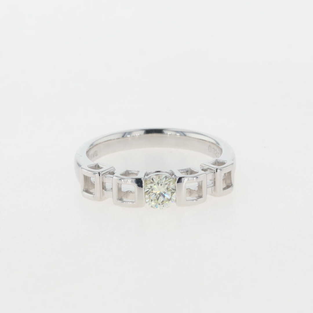 ダイヤモンド デザインリング 11.5号 K18 【中古】 レディースのアクセサリー(リング(指輪))の商品写真