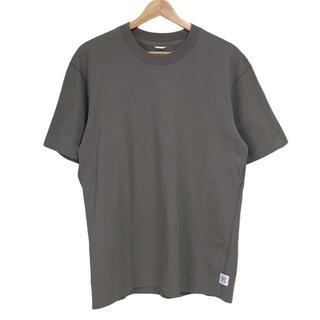 REIGNING CHAMP(レイニングチャンプ) 半袖Tシャツ サイズS メンズ - グレーベージュ クルーネック(Tシャツ/カットソー(半袖/袖なし))