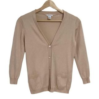 マックスマーラ(Max Mara)のMax Mara(マックスマーラ) カーディガン サイズS レディース - ベージュ 長袖/ニット(カーディガン)