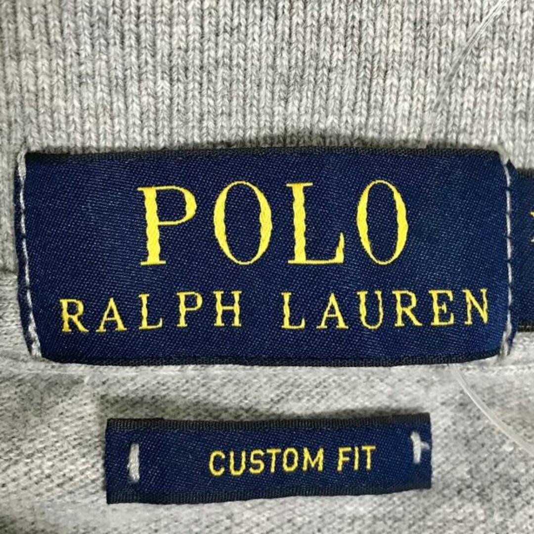POLO RALPH LAUREN(ポロラルフローレン)のPOLObyRalphLauren(ポロラルフローレン) 半袖ポロシャツ サイズXS メンズ - グレー メンズのトップス(ポロシャツ)の商品写真
