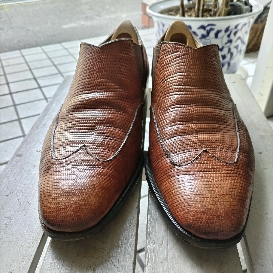希少美品 40.5 Le Yucca's SLIT SLIP ON サイドゴア 希少美品 40.5 Le Yucca's SLIT SLIP ON サイドゴア