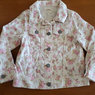 ブランシェス(Branshes)の美品　ブランシェス　BRANSHES 花柄 ジャケット　110(ジャケット/上着)