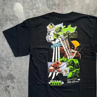 ハフ(HUF)の【HUF】ハフ×マーベルMARVEL SMASH UP スケボーアメコミ(Tシャツ/カットソー(半袖/袖なし))