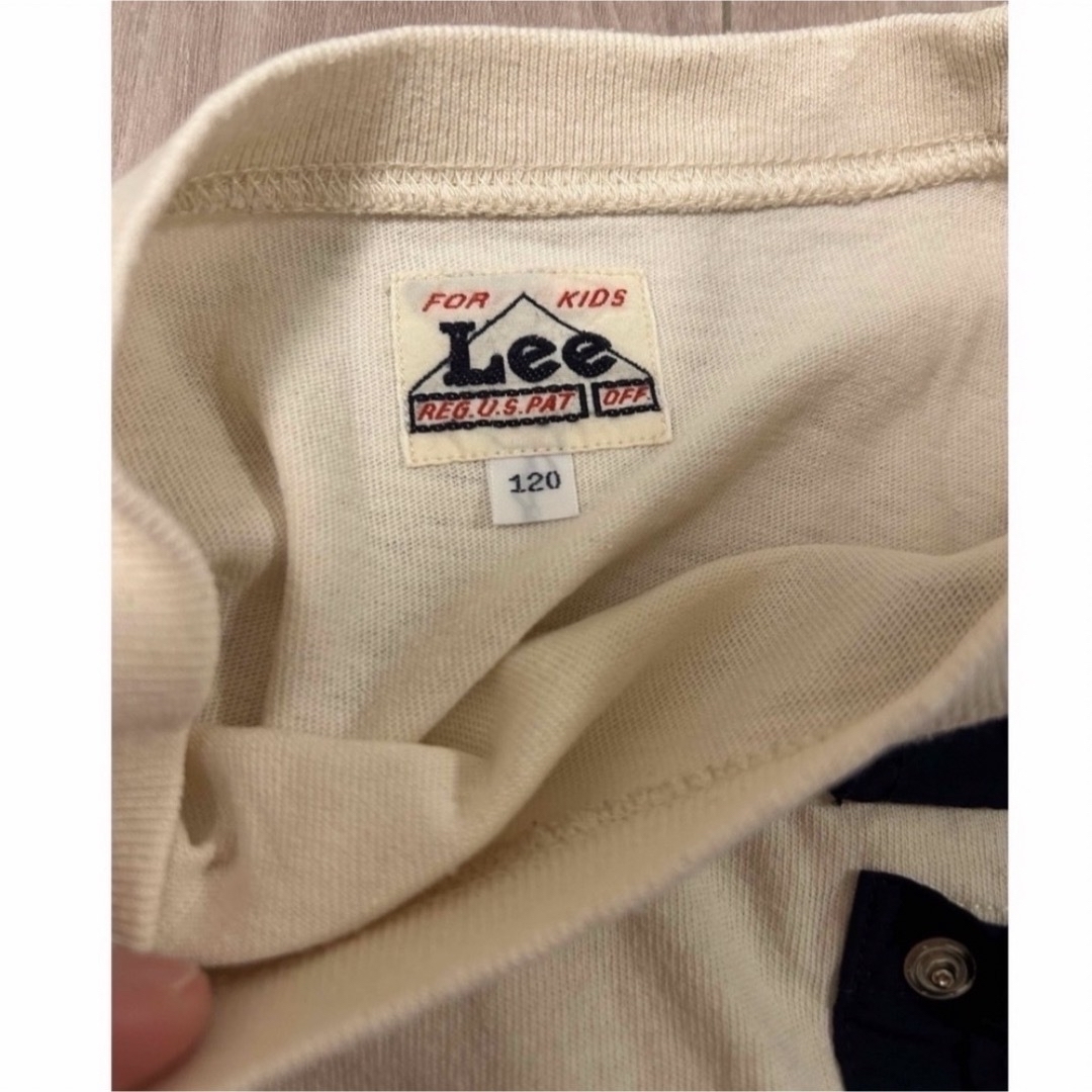 Lee(リー)のLee【120】Tシャツ2枚 キッズ/ベビー/マタニティのキッズ服男の子用(90cm~)(Tシャツ/カットソー)の商品写真