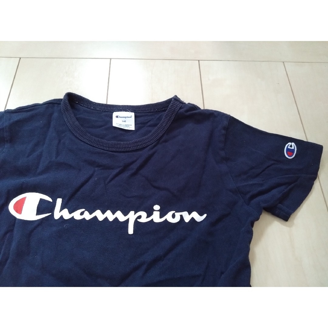 Champion(チャンピオン)のチャンピオン　Tシャツ　キッズ　140cm 2枚セット キッズ/ベビー/マタニティのキッズ服男の子用(90cm~)(Tシャツ/カットソー)の商品写真