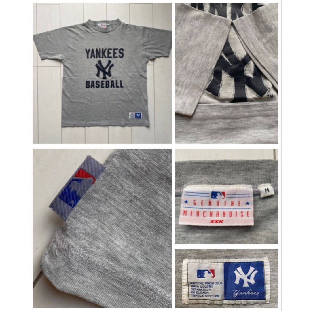 MLB(メジャーリーグベースボール)の90s 00s new york yankees Y2K ヤンキース Tシャツ メンズのトップス(Tシャツ/カットソー(半袖/袖なし))の商品写真