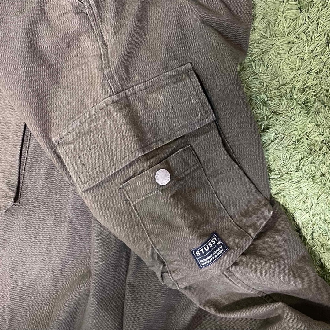STUSSY - 【激レア】90s old stussy 紺タグ カーゴパンツ の通販 STUSSY - 【激レア】90s old stussy 紺タグ カーゴパンツ の通販