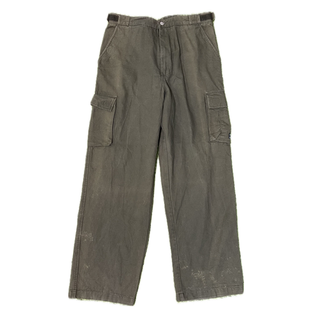 STUSSY - 【激レア】90s old stussy 紺タグ カーゴパンツ の通販 STUSSY - 【激レア】90s old stussy 紺タグ カーゴパンツ の通販