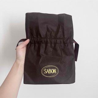 SABON - サボン　sabon 不織布　ラッピング　袋　ショップ袋　ブラウン　ラッピング袋