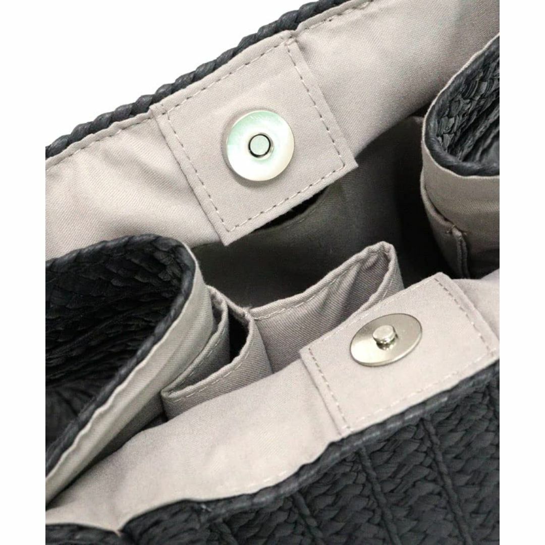 【色: ブラック】[DONOBAN] レディース バッグ トートバッグ カゴバッ レディースのバッグ(その他)の商品写真
