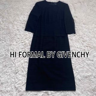 ジバンシィ(GIVENCHY)のジバンシィ　美品  サイズ10 ハイフォーマル レディース 喪服　ワンピース(ロングワンピース/マキシワンピース)