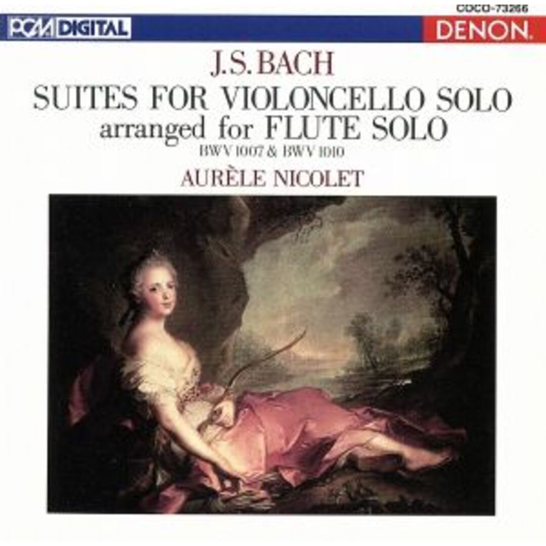 バッハ：フルートによる無伴奏チェロ組曲 エンタメ/ホビーのCD(クラシック)の商品写真
