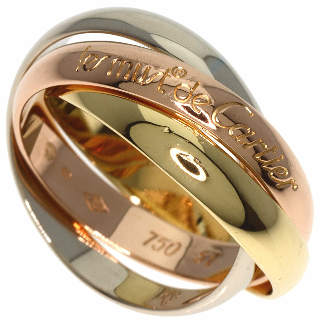 Cartier(カルティエ)のCARTIER トリニティ #51 リング・指輪 K18YG K18WG K18PG レディース レディースのアクセサリー(リング(指輪))の商品写真