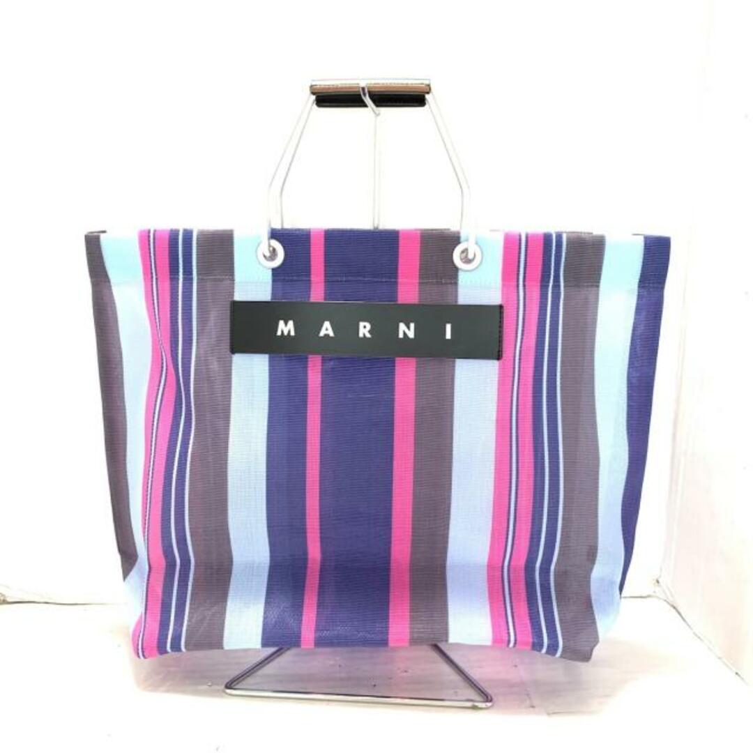 MARNI(マルニ) トートバッグ美品 マーケットストライプバッグ