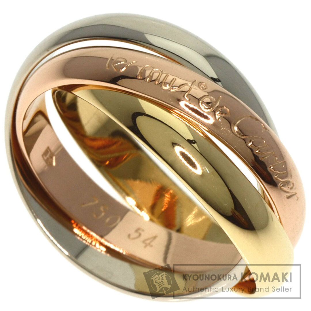 Cartier(カルティエ)のCARTIER トリニティ #54 リング・指輪 K18YG K18WG K18PG レディース レディースのアクセサリー(リング(指輪))の商品写真