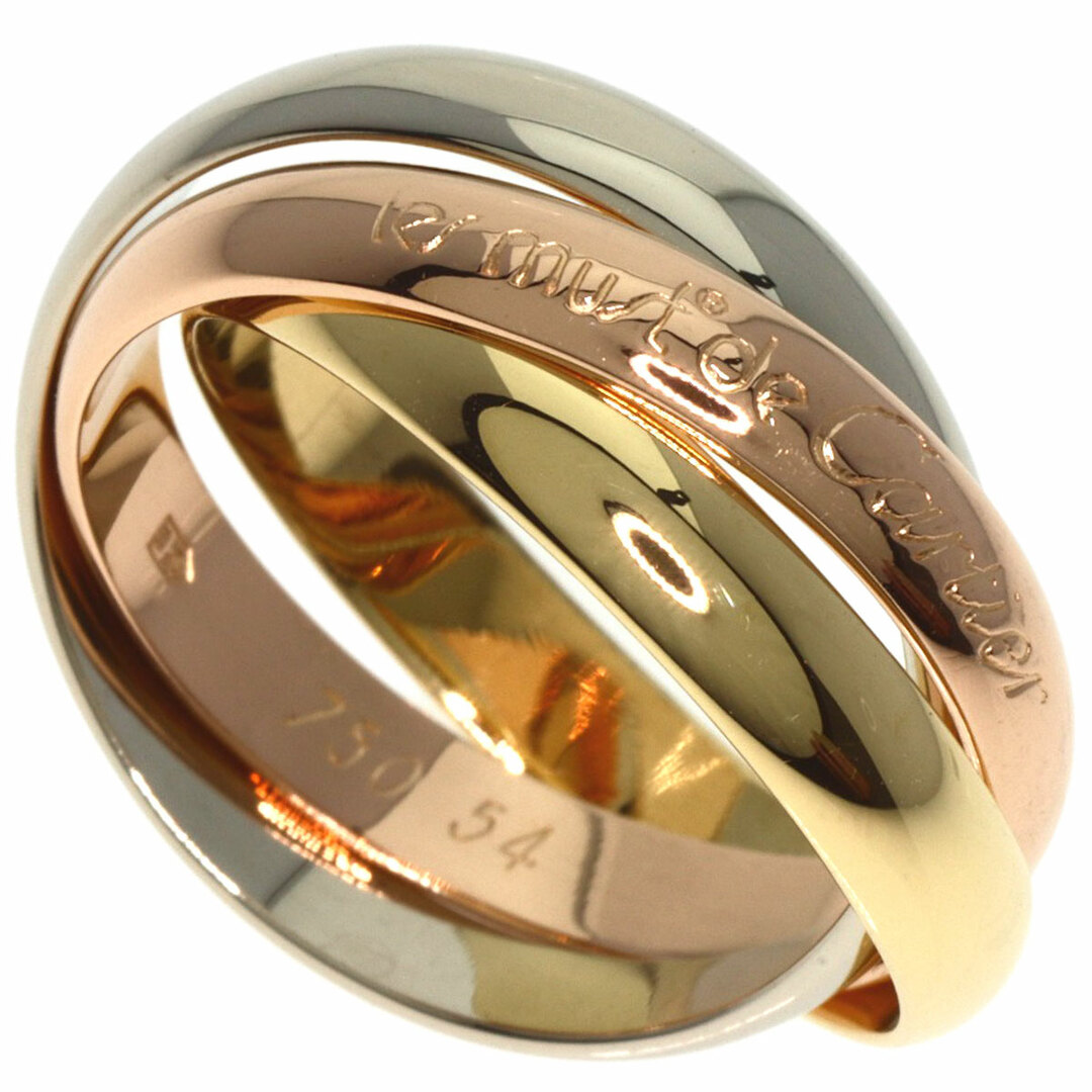 Cartier(カルティエ)のCARTIER トリニティ #54 リング・指輪 K18YG K18WG K18PG レディース レディースのアクセサリー(リング(指輪))の商品写真