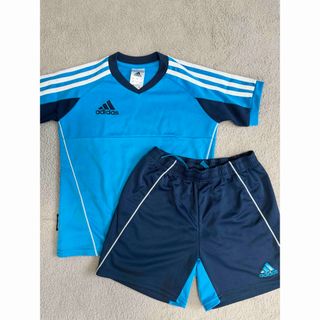 アディダス(adidas)のadidas サッカーウェア上下セット　120㎝(Tシャツ/カットソー)