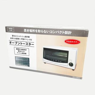 アウトレット☆コンパクトオーブントースター OCH-08WH(調理機器)