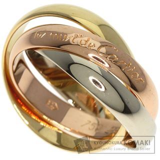 カルティエ(Cartier)のCARTIER トリニティ #49 リング・指輪 K18YG K18WG K18PG レディース(リング(指輪))