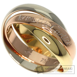 カルティエ(Cartier)のCARTIER トリニティ #49 リング・指輪 K18YG K18WG K18PG レディース(リング(指輪))