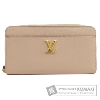 ルイヴィトン(LOUIS VUITTON)のLOUIS VUITTON M80674 ジッピー・ロックミー グレージュ 長財布（小銭入れあり） カーフ レディース(財布)