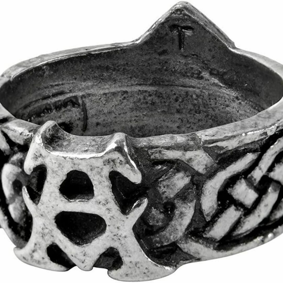 ALCHEMY GOTHIC: ケルティック テウルギー リング五芒星 Ｎサイズ レディースのアクセサリー(リング(指輪))の商品写真