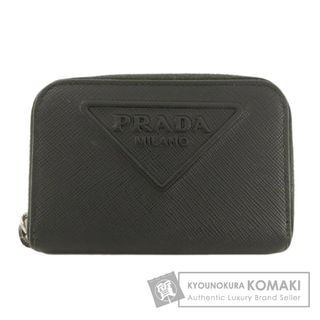 プラダ(PRADA)のPRADA ロゴ サフィアーノ コインケース レザー レディース(コインケース)