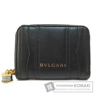 BVLGARI - BVLGARI ロゴ コインケース レザー レディース