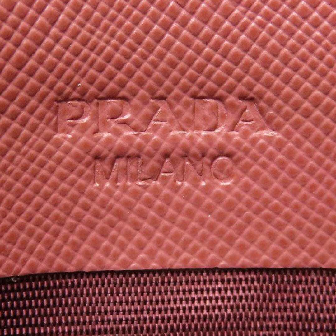 PRADA(プラダ)のPRADA ロゴ金具 サフィアーノ カードケース レザー レディース レディースのファッション小物(名刺入れ/定期入れ)の商品写真