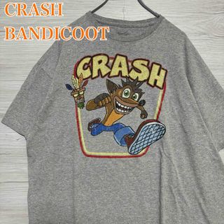 【入手困難】クラッシュバンディクー　Tシャツ　2XLサイズ　海外　一点物　レア(Tシャツ/カットソー(半袖/袖なし))