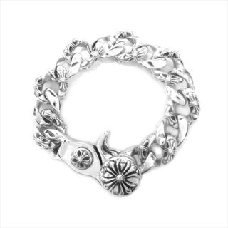 クロムハーツ(Chrome Hearts)の新品仕上げ済 クロムハーツ ファンシーチェーン クリップ ブレスレット 13(ブレスレット)