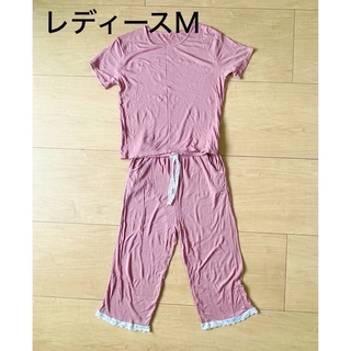ルームウェア　半袖パジャマ　Ｍサイズ　ピンク(パジャマ)