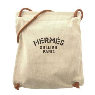 エルメス(Hermes)のHERMES(エルメス) ショルダーバッグ美品  サックマリーヌ 079946CK クレ×ゴールド シルバー金具/2WAY/マチなし トワルシェヴロン×ヴォースイフト(ショルダーバッグ)