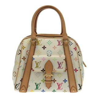 ルイヴィトン(LOUIS VUITTON)のLOUIS VUITTON(ルイヴィトン) ハンドバッグ モノグラムマルチカラー美品  プリシラ M40096 ブロン モノグラムマルチカラーキャンバス(ハンドバッグ)