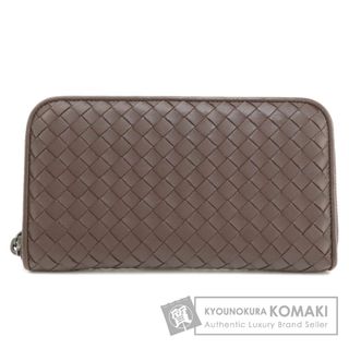 ボッテガヴェネタ(Bottega Veneta)のBOTTEGA VENETA イントレチャート 長財布（小銭入れあり） レザー レディース(財布)