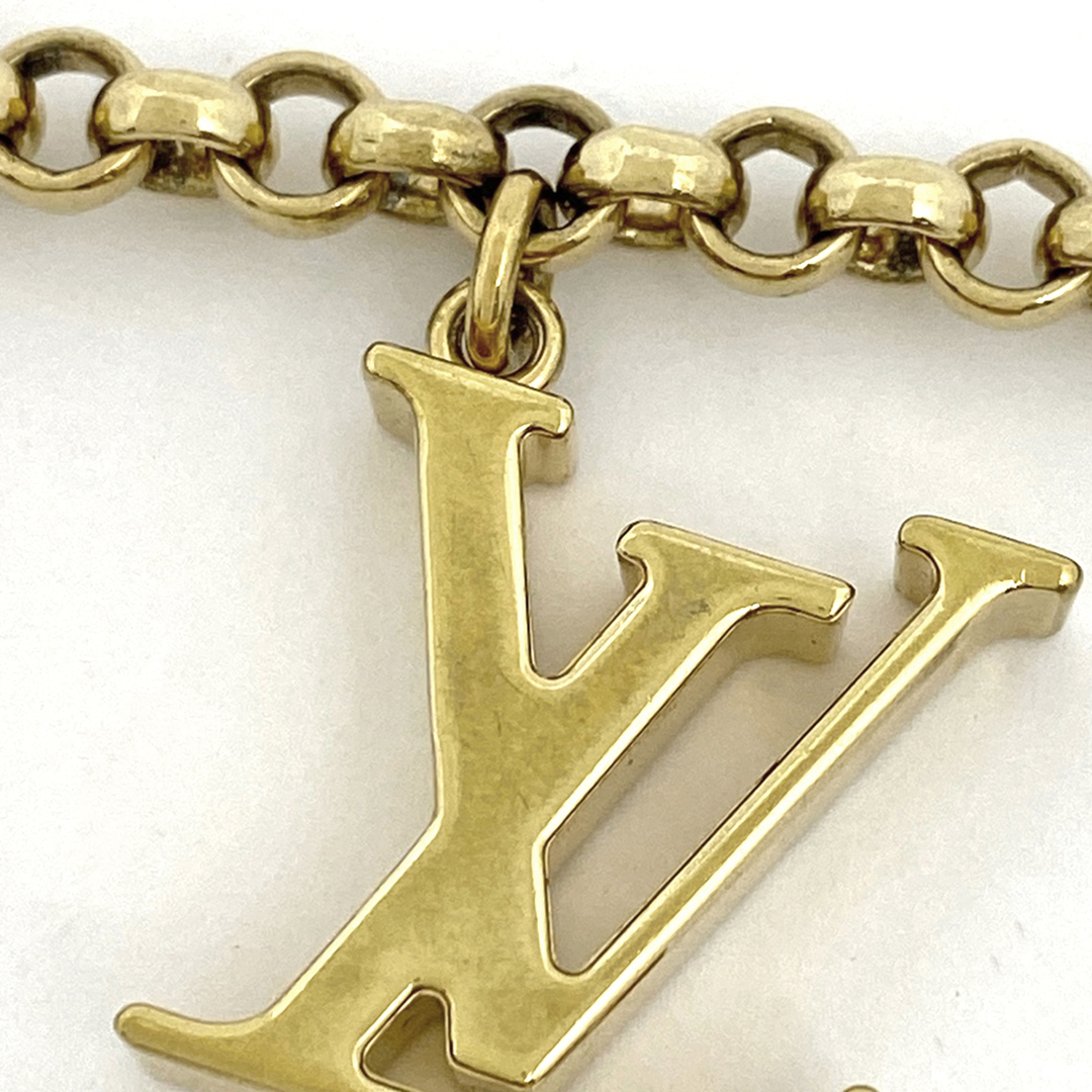 LOUIS VUITTON(ルイヴィトン)のルイ・ヴィトン バッグチャーム チェーン フルール ドゥ レディース 中古 レディースのアクセサリー(チャーム)の商品写真